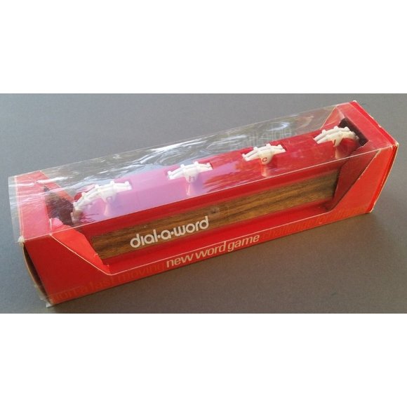 Dial-A-Word Game Spelling Toy Vintage - Picture 2 of 5